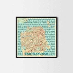 San Francisco City Prints